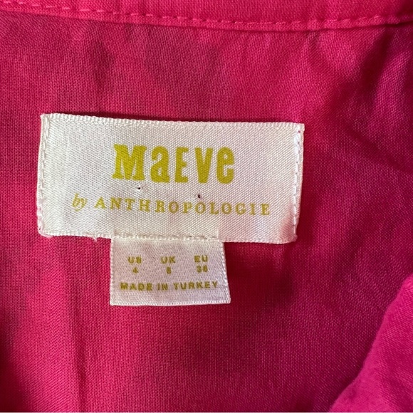 Anthropologie Maeve Slim Pink Button Down
SZ 4 - Picture 6 of 9